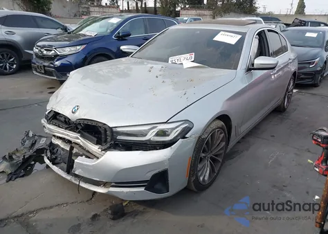 2021 BMW 540I z USA, uszkodzony, nr VIN WBA53BJ05MCF54646